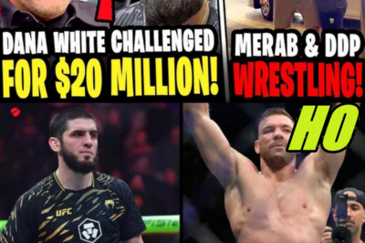 Dana White RECEIVES CHALLENGE for $20 MILLION! Khamzat REACTS to Islam Makhachev COMMENTS! Merab