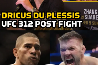 DRICUS DU PLESSIS BLASTS KHAMZAT CHIMAEV AND RESPONDS TO ALEX PEREIRA CALL OUT UFC 312