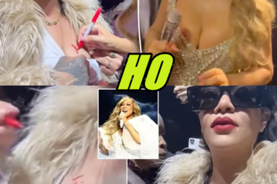 Mariah Carey SIGNS Rihanna’s Breast at Final Christmas Concert in ‘Iconic’ Exchange