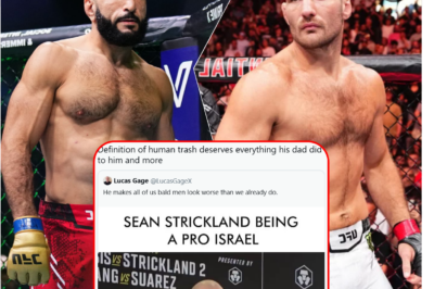 “Definition Of Human Trash” – Belal Muhammad Slams Sean Strickland, Says His Dad Did Nothing Wrong