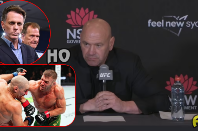 Fiery moment UFC boss erupts after a scathing op-ed was written about him: ‘Australia has some of the biggest p****** of all time’