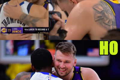 Luka Doncic shows love to Kyrie Irving and all of Mavs after the game