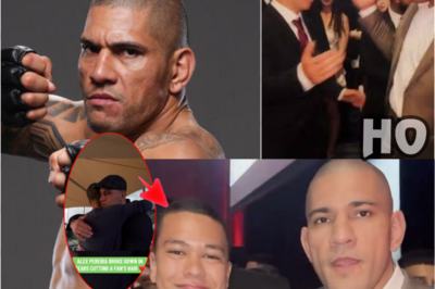 VIDEO: UFC Star Alex Pereira Reunites With Fan Who Overcame Cancer