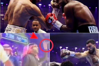 Revealed: fans spot what Turki Al-Sheikh said to Hamza Sheeraz in his corner with two rounds to go in world title challenge… as fight eventually goes to controversial majority draw