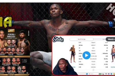 Israel Adesanya Has A Bold Prediction About Who Will Win UFC 313