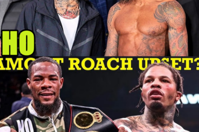 Gervonta Davis STEPS TO Lamont Roach during INTENSE WEIGH-IN FACE-OFF!