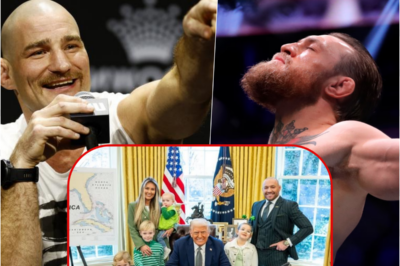 Sean Strickland Mocks Conor McGregor Following His Visit To The White House