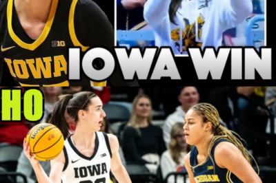 Caitlin Clark Courtside as Iowa Pulls Off HUGE Upset in Big 10 Tournament…