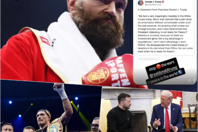 Tyson Fury sends fiery seven-word message to Trump after White House war of words with Zelensky