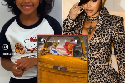 𝗩𝗜𝗗𝗘𝗢:Furious Cardi B flies into expletive-laden rant after child damages her $60k Hermès Kelly bag👀 – S