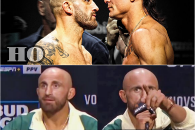 “Protein Boogers”- Fans React As Alexander Volkanovski Appears Disgusted By Couple’s Behaviour At UFC 314 Presser