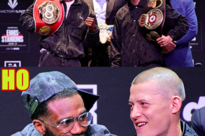 Jaron Ennis vs. Eimantas Stanionis: FULL INTENSE WEIGH-IN & FACE-OFF VIDEO