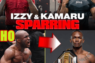 Israel Adesanya & Kamaru Usman Sparring and Training Together for the First Time!