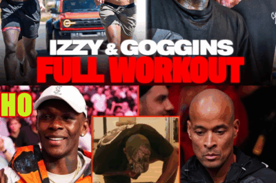 David Goggins Puts Israel Adesanya Through A BRUTAL Training Session
