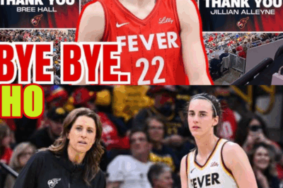 Indiana Fever WAIVE Bree Hall & Jillian Alleyne! Caitlin Clark’s Team CONSTRICTED by CAP ISSUES!