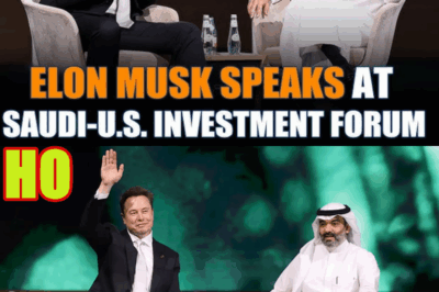 Elon Musk Speaks at Saudi-U.S. Investment Forum