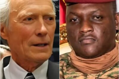“Hollywood Legend Clint Eastwood Bursts Into Tears After Private Message From Ibrahim Traoré” | HO