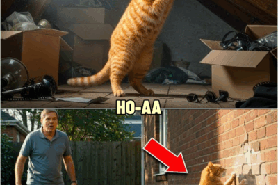 The stray cat kept scratching the wall, then a stranger smashed the wall and SCREAMED. | HO