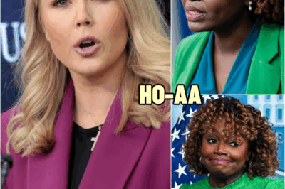 “SHE KNEW”: Karoline Leavitt and Karine Jean-Pierre’s Face-Off Escalates into a Personal Battle—The Room ERUPTS as Leavitt Lands the FINAL BLOW!  | HO