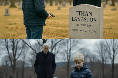 Billionaire Finds Poor Boy at His Son’s Grave — What Happens Next Will Break Your Heart – S