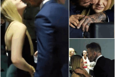 “What is he doing?” Ten years ago, David Beckham defended himself against criticism for kissing his daughter on the lips. But on Thursday night, at the Hugo Boss launch party, 13-year-old Harper Beckham tried to avoid it but still – S