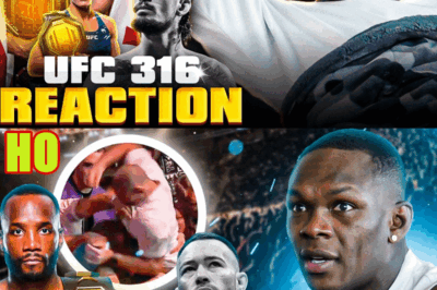 Israel Adesanya Reacts to Merab Dvalishvili & Kayla Harrison’s Dominance at UFC 316