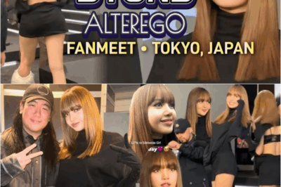 𝗩𝗜𝗗𝗘𝗢:Lisa BLACKPINK’s Shocking Tokyo Appearance! Fans Go Wild at Alter Ego Fan Meet👀 – S