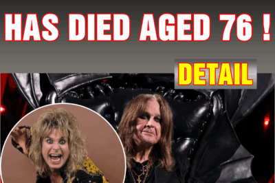 Ozzy Osbourne has died aged 76