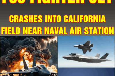 F35 fighter jet crashes into California field near naval air station