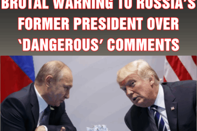 Donald Trump issues brutal warning to Russia’s former president over ‘dangerous’ comments
