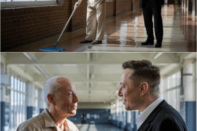 Elon Musk Discovers His High School Janitor Still Working at 80 – His Next Move Stuns Everyone – S