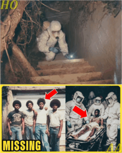 Caleb Reed in a makeshift cell