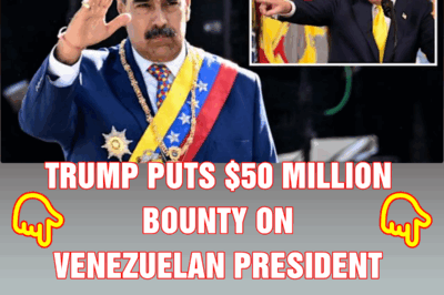 Trump puts $50 million bounty on Venezuelan president for helping terrorists bring ‘deadly violence’ to US