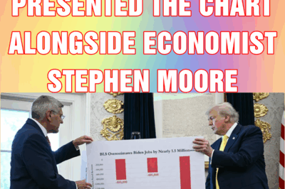 People are left asking one question after Trump shows off new chart with no explanation what it shows