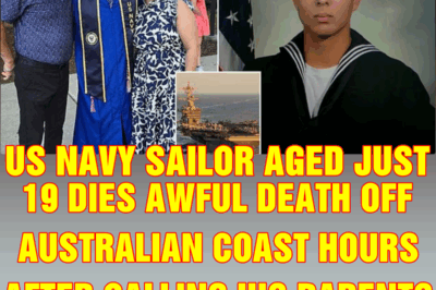 US Navy sailor aged just 19 dies awful death off Australian coast hours after calling his parents for a catch-up