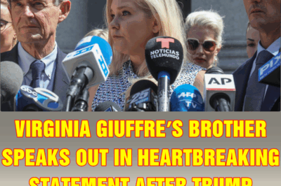 Virginia Giuffre’s brother speaks out in heartbreaking statement after Trump claimed Epstein ‘stole’ her