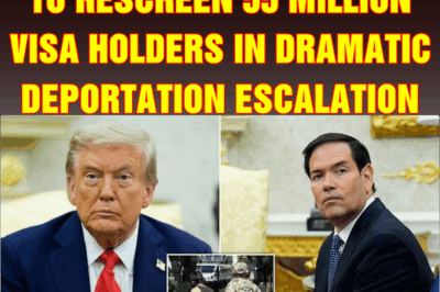 Trump administration to rescreen 55 MILLION visa holders in dramatic deportation escalation