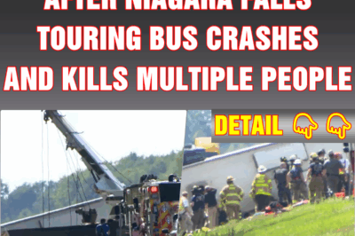 Everything we know after Niagara Falls touring bus crashes and kills multiple people