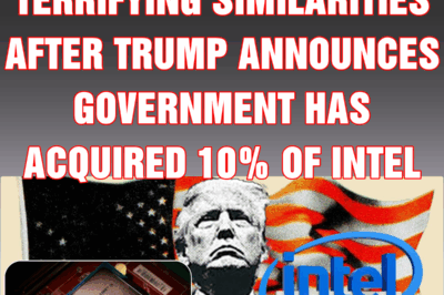 People are pointing out terrifying similarities after Trump announces government has acquired 10% of Intel