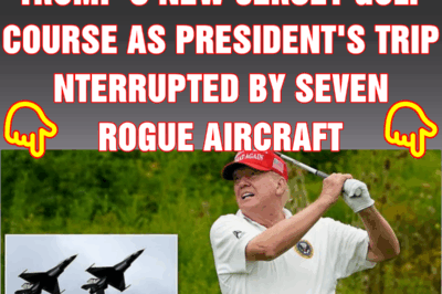 Fighter jets scrambled to Trump’s New Jersey golf course as president’s trip interrupted by SEVEN rogue aircraft