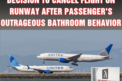 United pilot makes difficult decision to cancel flight on runway after passenger’s outrageous bathroom behavior
