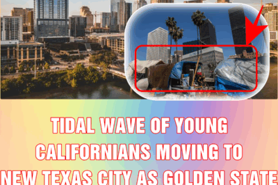 Tidal wave of young Californians moving to new Texas city as Golden State transplants sour on Austin
