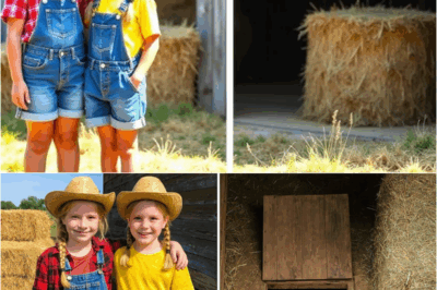Twin Farm Girls Vanished During Hide and Seek. Two Months Later, Mom Looks Under a Hay Bale… – S