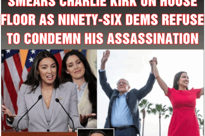 Repugnant moment AOC smears Charlie Kirk on House floor as NINETY-SIX Dems refuse to condemn his assassination