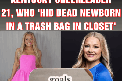 Chilling last post of Kentucky cheerleader, 21, who ‘hid dead newborn in a trash bag in closet’