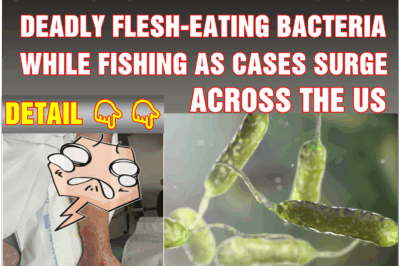 Family reveals terrifying symptoms after father caught deadly flesh-eating bacteria while fishing as cases surge across the US