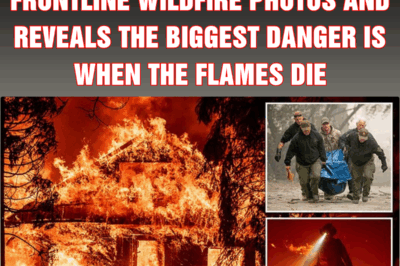 ‘Fire chaser’ shares harrowing frontline wildfire photos and reveals the biggest danger is when the flames die