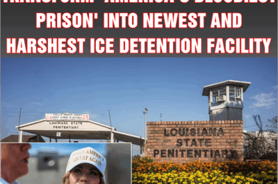 Pam Bondi and Kristi Noem transform ‘America’s bloodiest prison’ into newest and harshest ICE detention facility