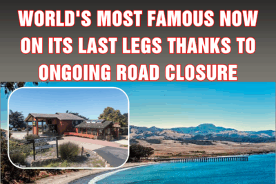 Iconic California coast beauty spot that’s one of world’s most famous now on its last legs thanks to ongoing road closure