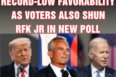 Democrats sink to record-low favorability as voters also shun RFK Jr in new poll